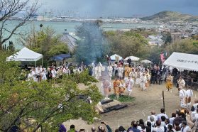 年に1度の厄除け大祭　炎の祭典『不動の火祭り』加茂不動院　福性寺