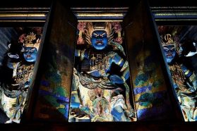 奥大和　十津川・洞川秘境めぐりと吉野山歴史ウォーク 御本尊蔵王大権現 春の特別御開帳！